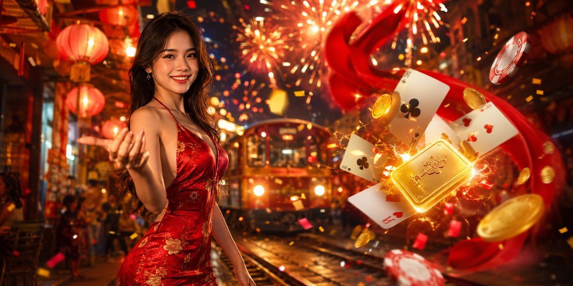 Không khí chơi bài sôi động tại chợ đêm Hà Nội, ánh đèn rực rỡ trên các quầy hàng
